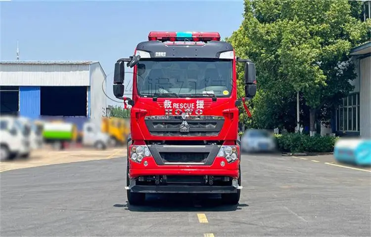 国六重汽豪沃12吨泡沫消防车 森林消防救火车 设备齐全