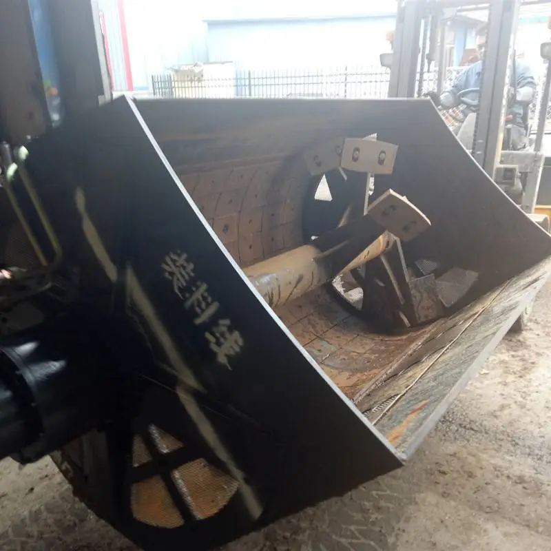 2方混凝土搅拌斗|铲车搅拌机功能作用AS50铲车可以带多大的搅拌铲斗