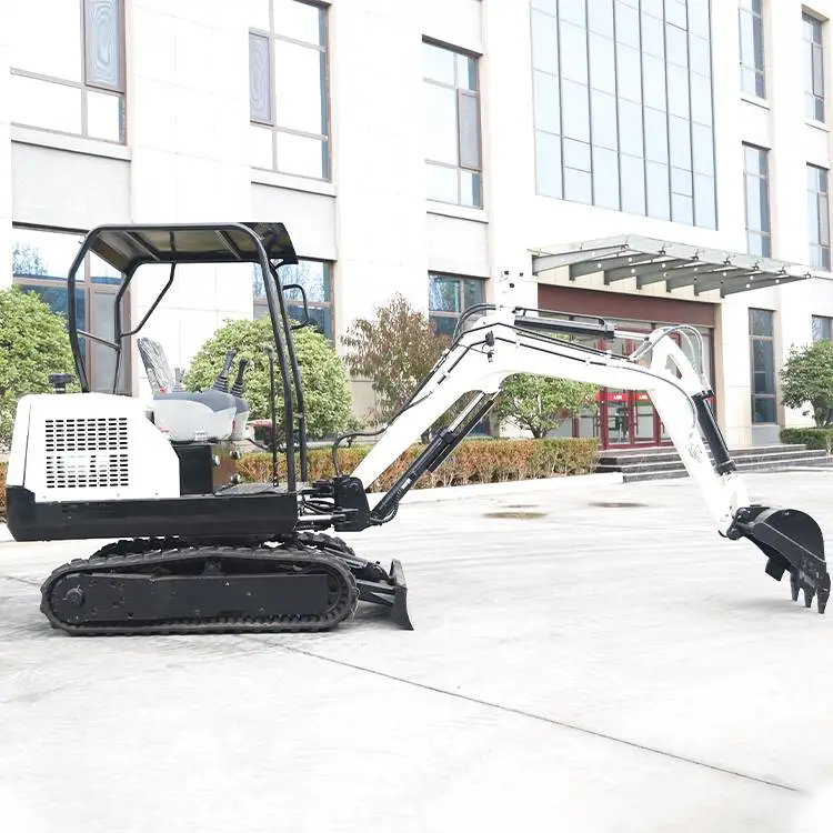 房屋拆除挖掘机中小型履带挖掘机35型工程小挖机