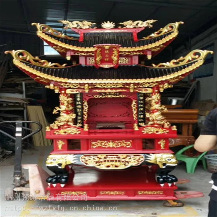梵缘法器 铜雕供桌 祠堂香案桌 生产厂家