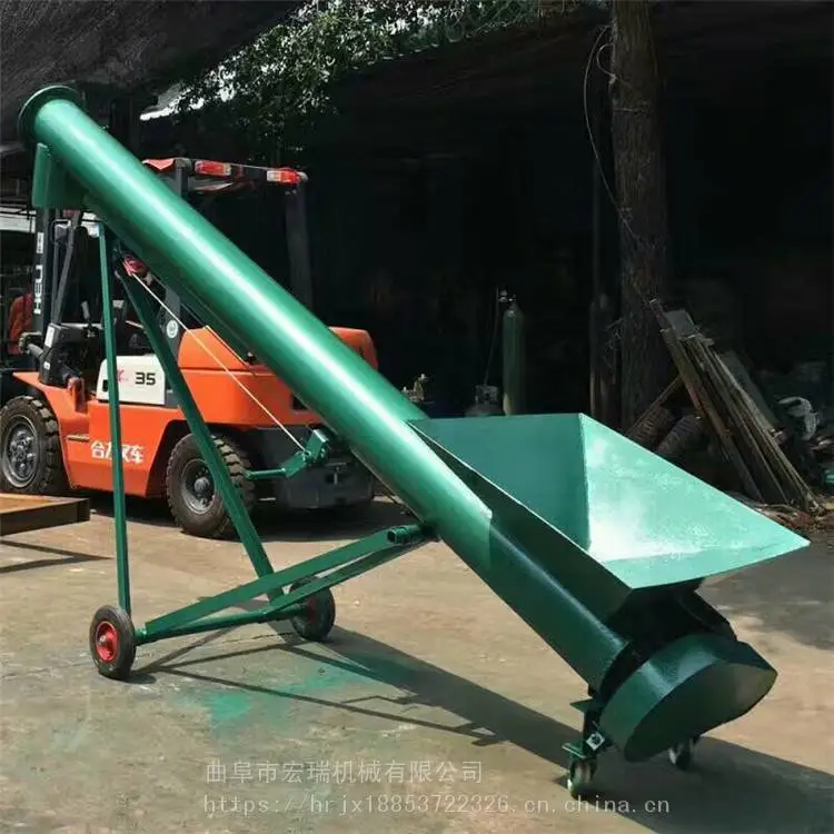 海南工厂定做螺杆输送机U型管式无轴绞龙污泥螺旋输送机304不锈钢螺旋上料机