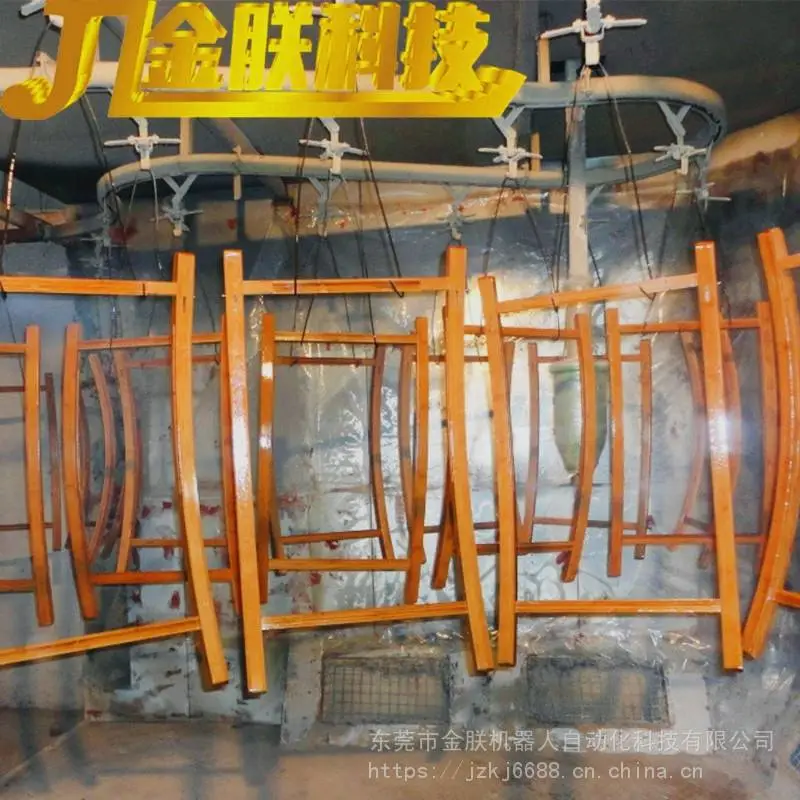 广东首饰盒自动静电喷涂机 包装木盒静电喷涂机设备厂家 小型自动静电喷涂设备