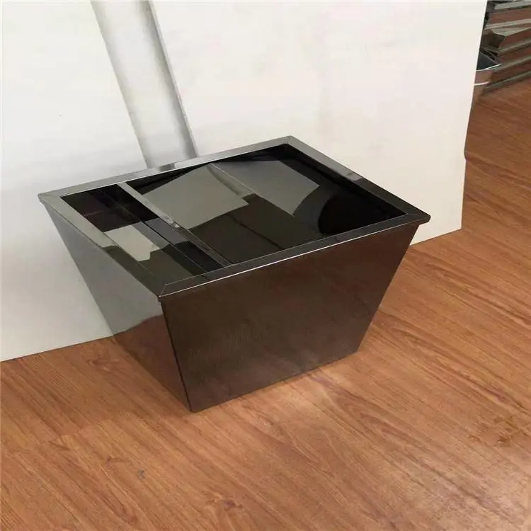 通辽 ***小区精品定制垃圾桶来图定制 多尺寸不锈钢垃圾桶 车库车站垃圾桶