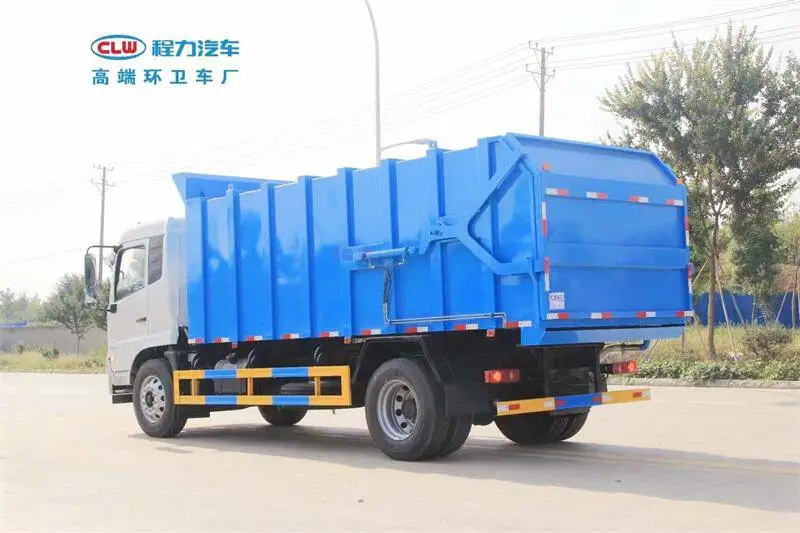 福田时代中驰勾臂式垃圾车参数 六安东风勾臂垃圾车有限公司