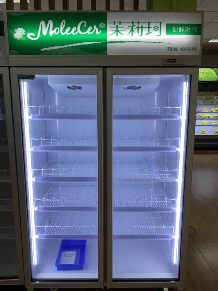 茉莉珂(图)、双门饮料冷藏展示柜价格、韶关市展示柜