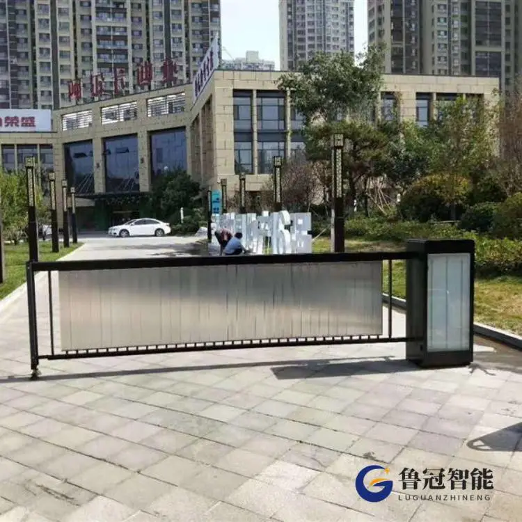 黄龙县物业专用遥控道闸自动升降杆车牌识别刷卡门禁智能高效安全