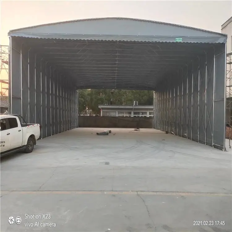 上海 户外活动棚子 活动雨棚伸缩雨棚 推拉蓬活动棚