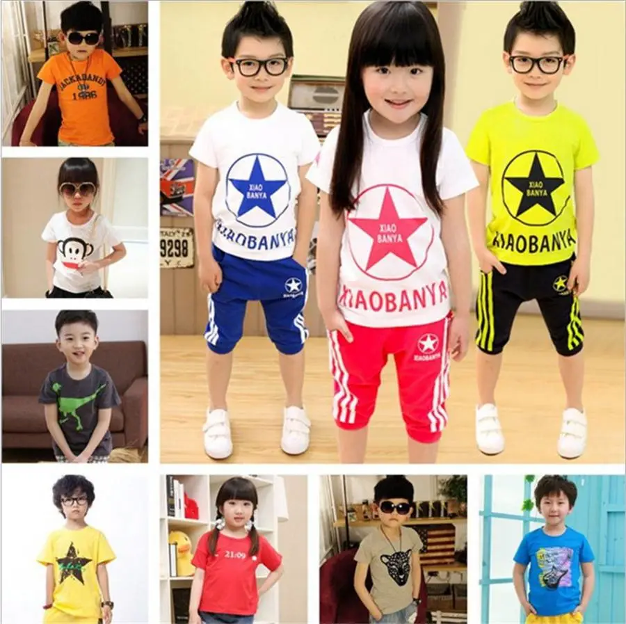 江西鹰潭短袖t韩版2元服装天津的服装批发市场1-5元儿童宝宝上衣
