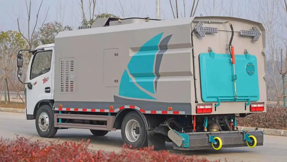 跃进道路吸尘车18吨矿区吸尘车