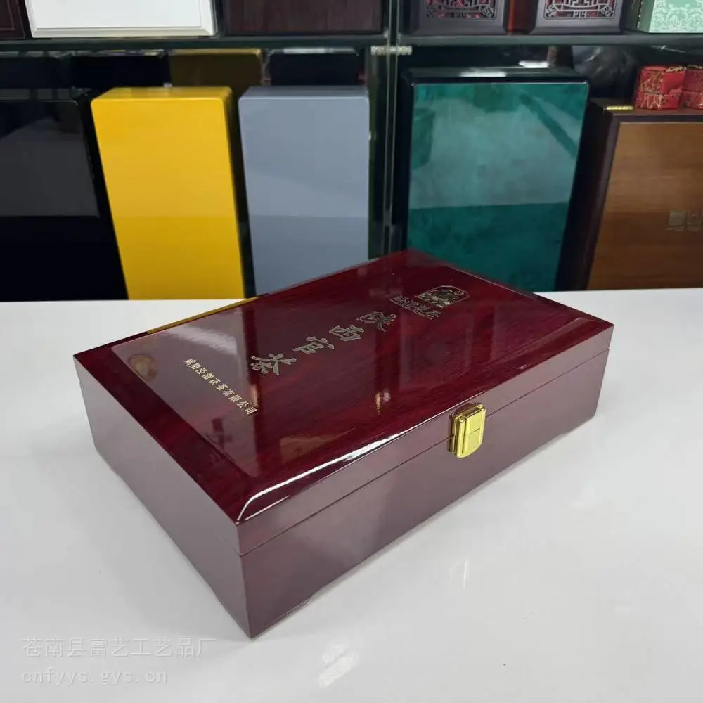 砚台木盒 礼品盒定做 钢琴漆木盒 钢琴烤漆木盒平阳木盒厂