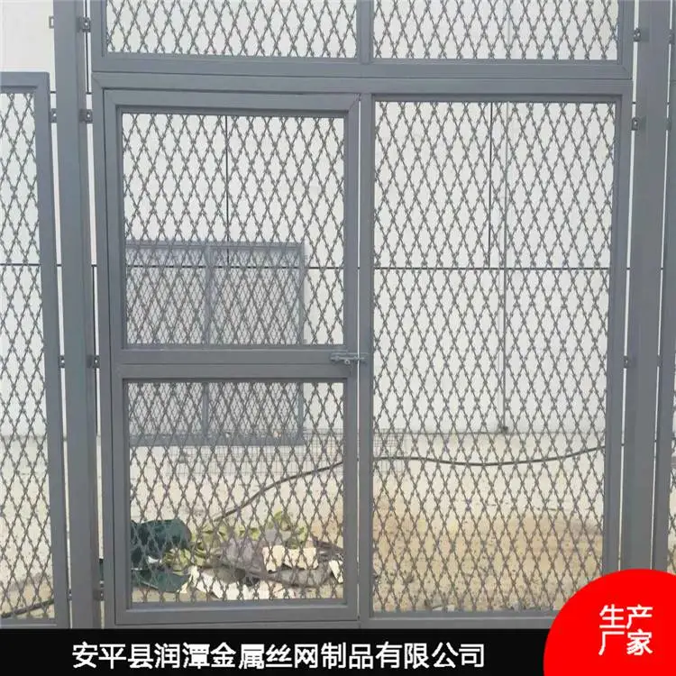 狱钢网墙片围栏网片网多少钱