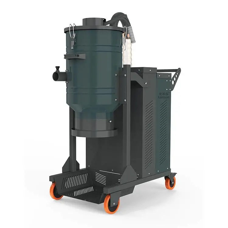 打磨抛丸专用吸尘设备DH7-100L克莱森工业吸尘器