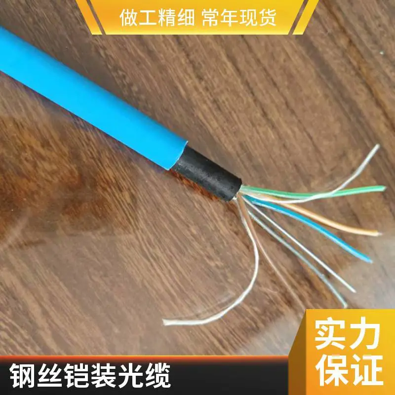 MGTS33矿用光缆 鑫津缆 MGTSV-2A钢丝铠装通信光纤-煤安认证