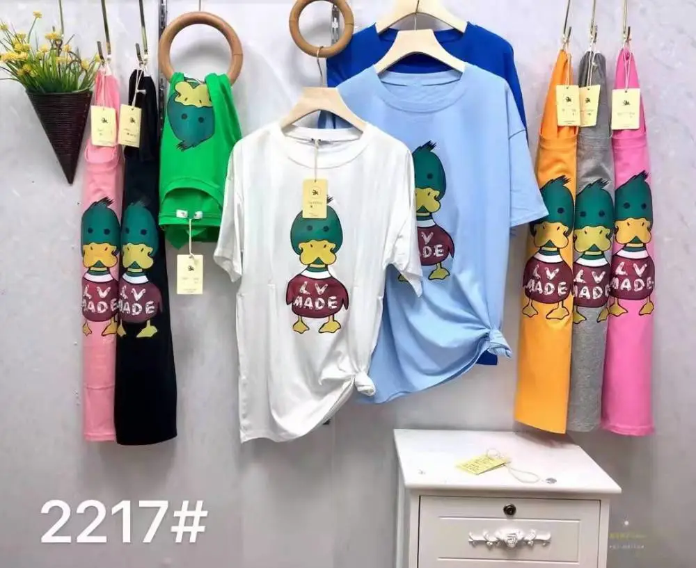湖南衡阳石鼓地摊服装批发市场在哪里韩版T恤衫纯棉货源