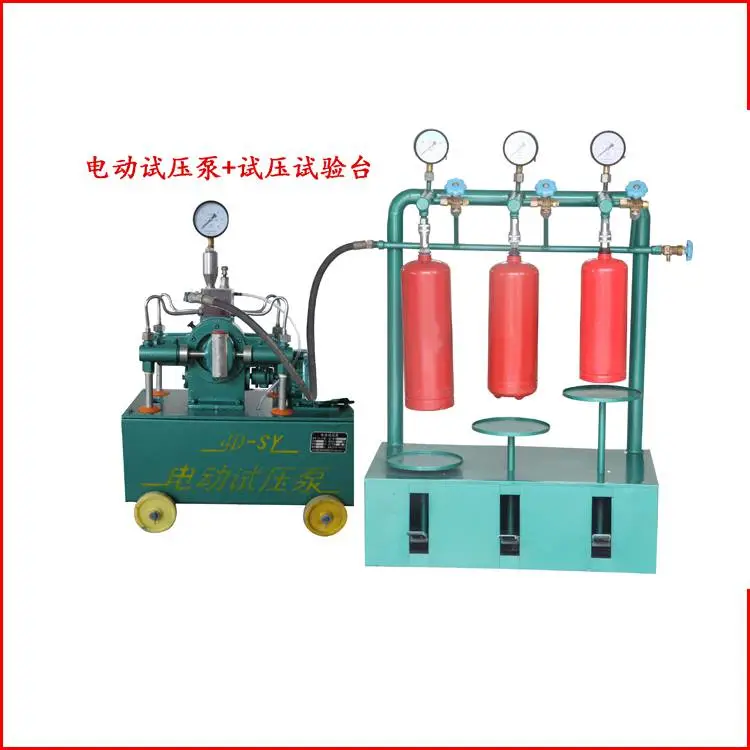 鸿源机械CO2气体充压机 水基型灭火器充装机 灭火器维修流程注意事项