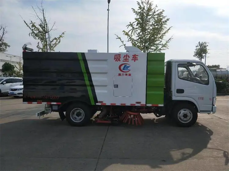商场用电动吸尘车 杭州电动清扫车公司 东风锐铃5吨纯吸式清扫车