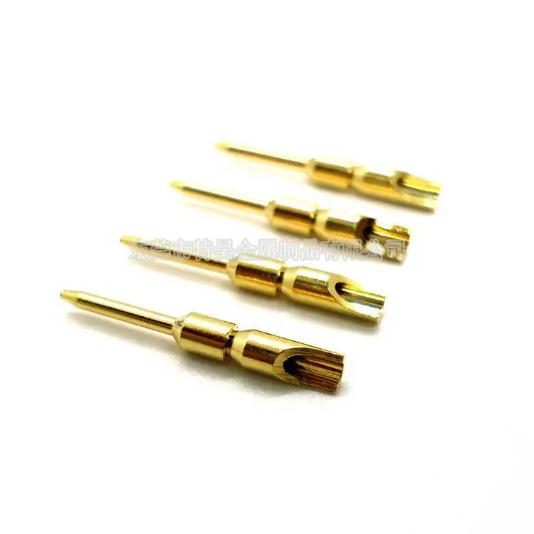 车制公针适用于精密连接器焊接插针接触件，公差稳定精密度高
