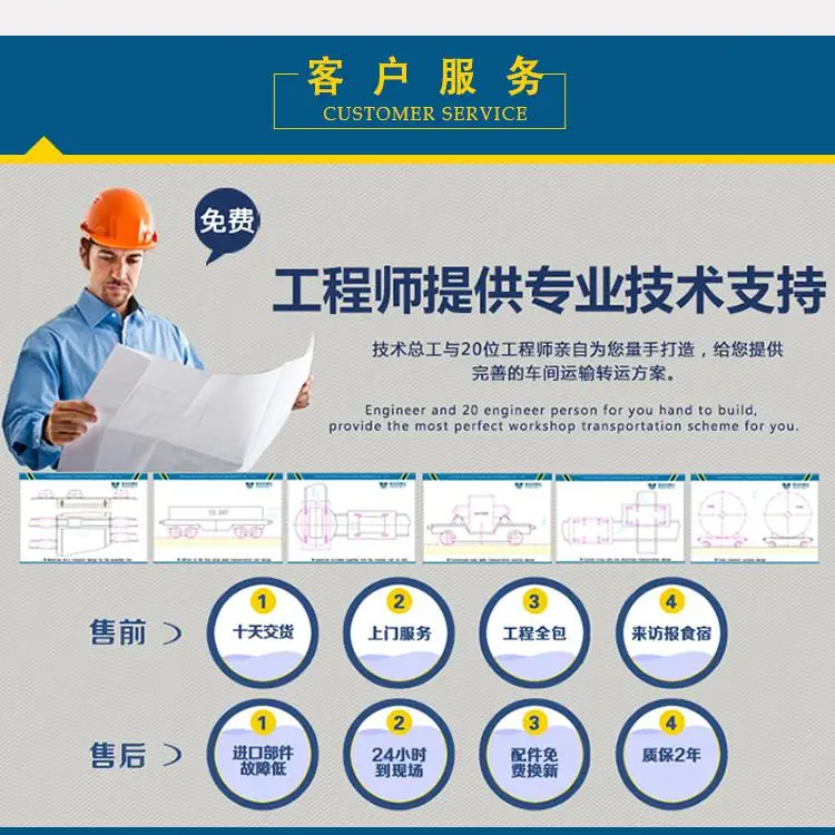 新乡市百特智能转运设备有限公司 转弯轨道车 液压平台车 顶升轨道车