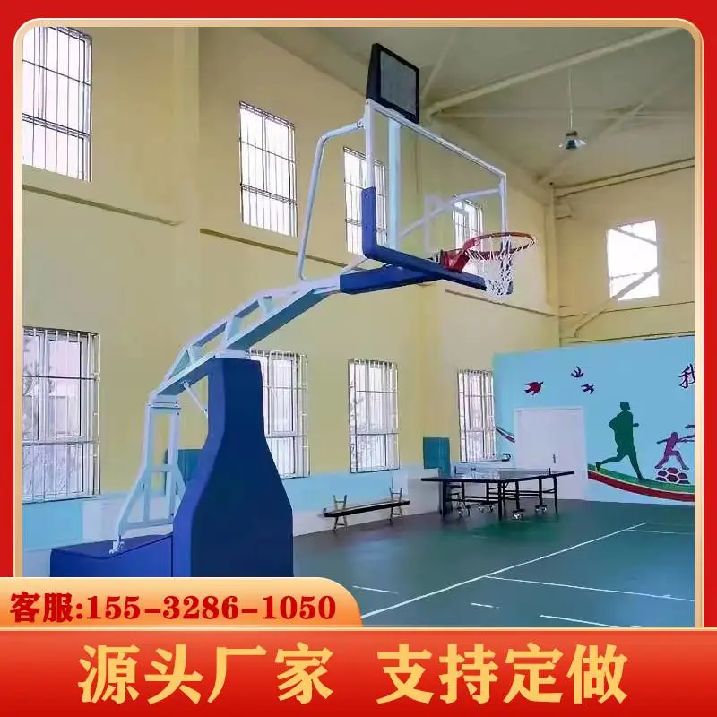河南移动式篮球架埋地篮球架篮球架安装图