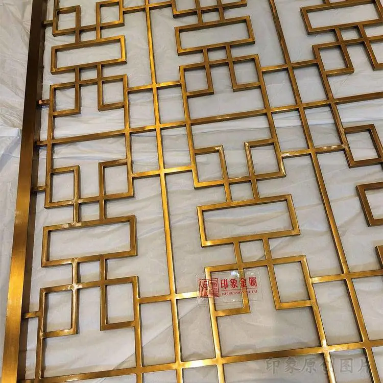 中式火锅店屏风隔断墙卡座饭店包厢玄关餐厅包间隔断商用装饰