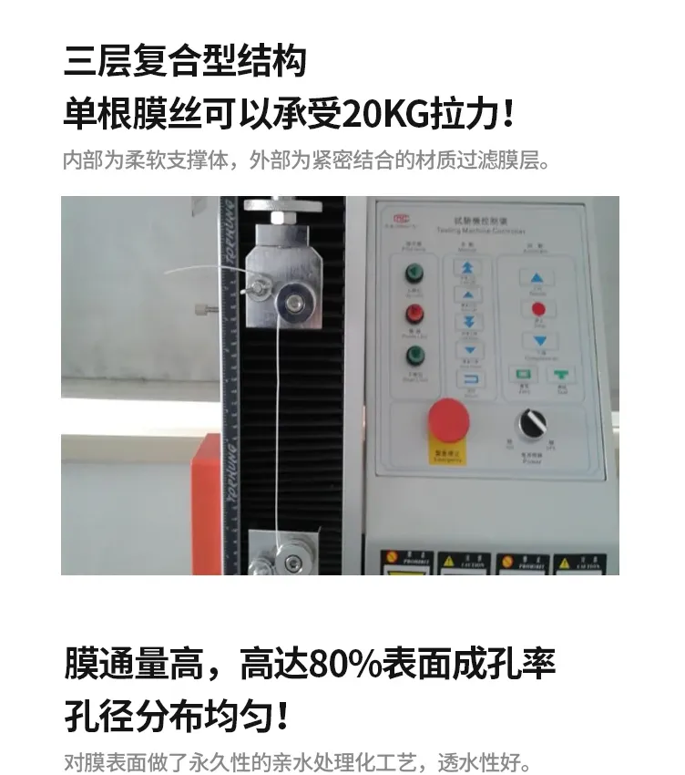 中空纤维MBR膜城市生活污水处理设施品牌直营运维指导