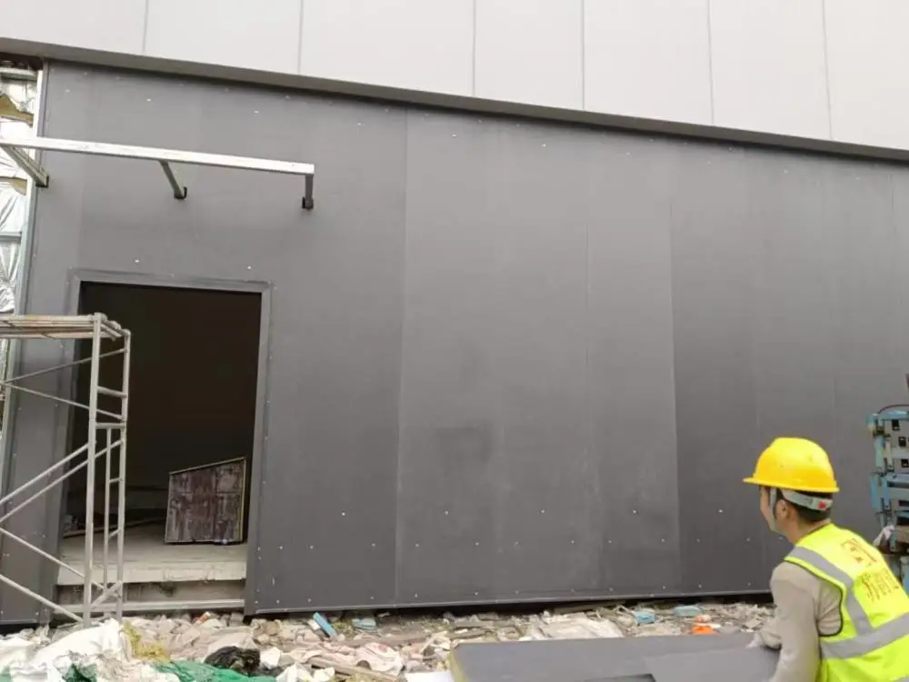 轻钢龙骨泄爆墙 泄压墙施工便捷 抗爆墙定制 设计施工安装包验收
