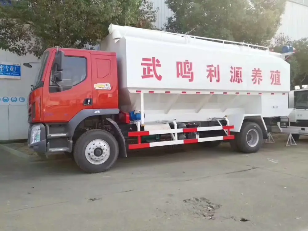 西宁东风饲料散装罐车多少钱一台