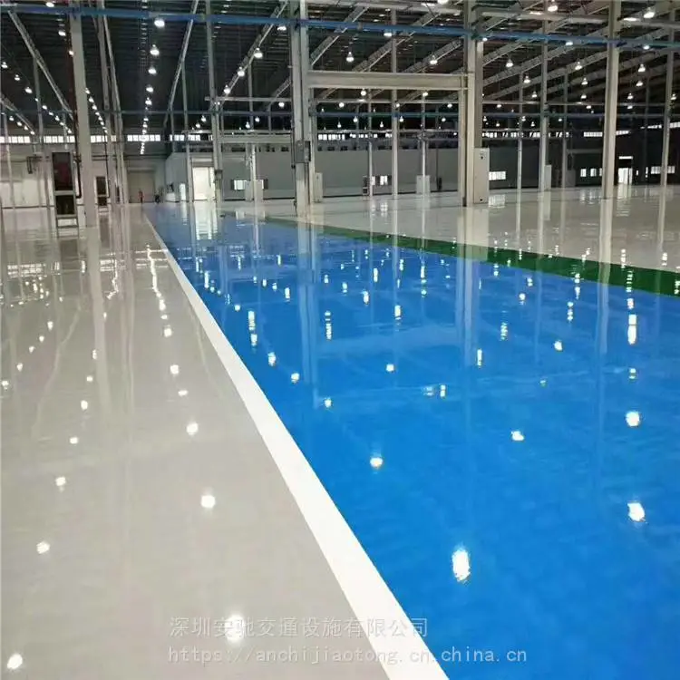 安驰交通专业承接惠州广场混凝土压花地坪漆 复古地坪施工厂家
