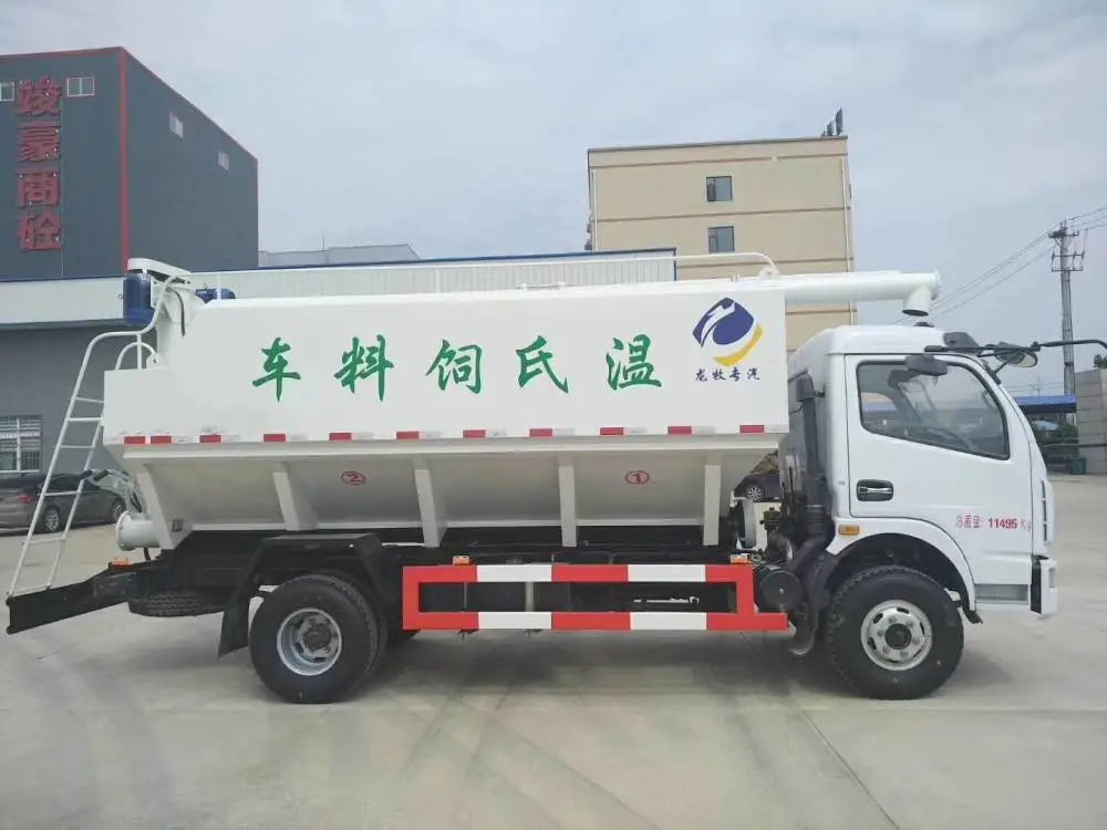 西宁东风饲料散装罐车多少钱一台