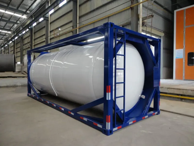 【标准】5类氧化剂罐式集装箱, SA516M材质铁路专用罐箱