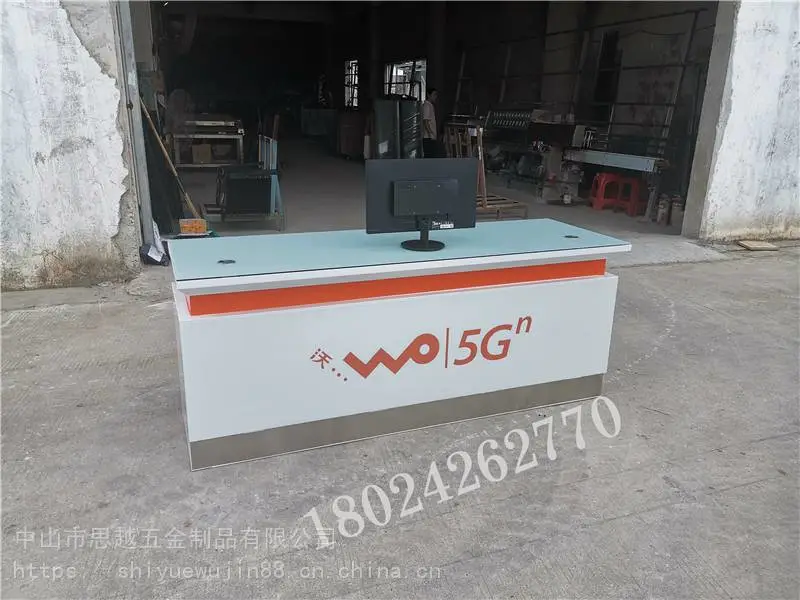 vivo手机柜台美容院吧台柜前台正品老人智能手机柜展示