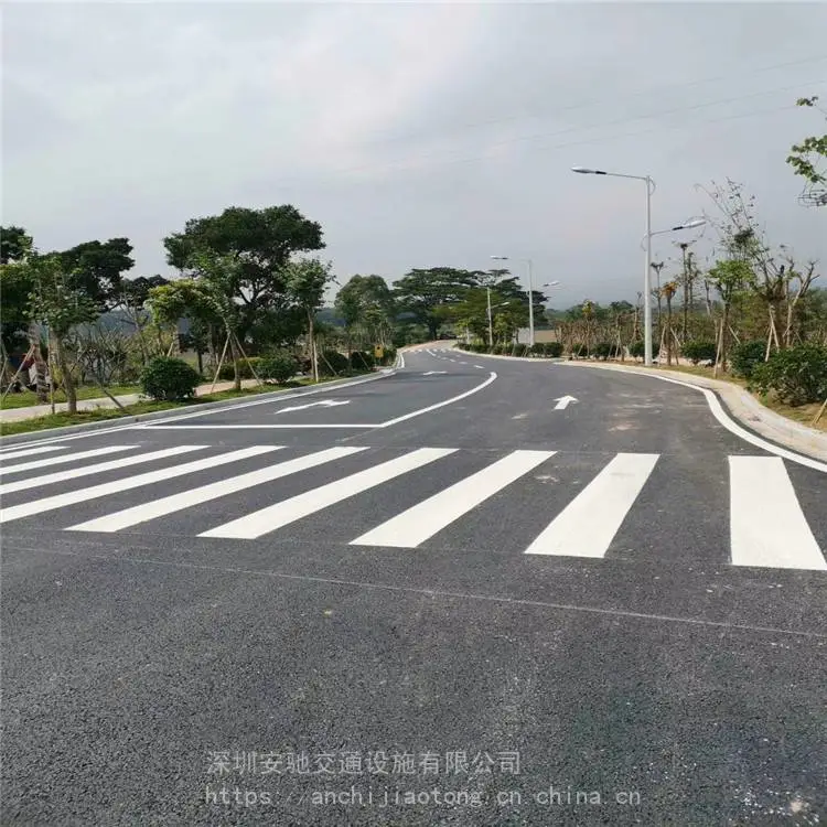 深圳厂房热熔划线 检测站热熔标线施工多年经验