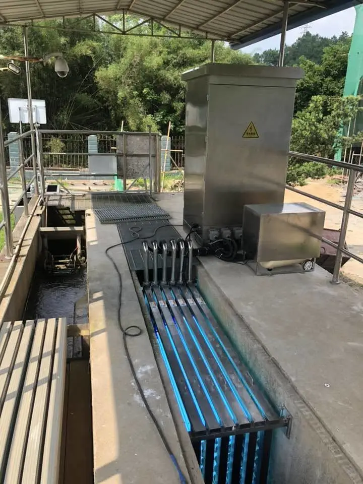明渠式紫外线消毒器安装案例展示