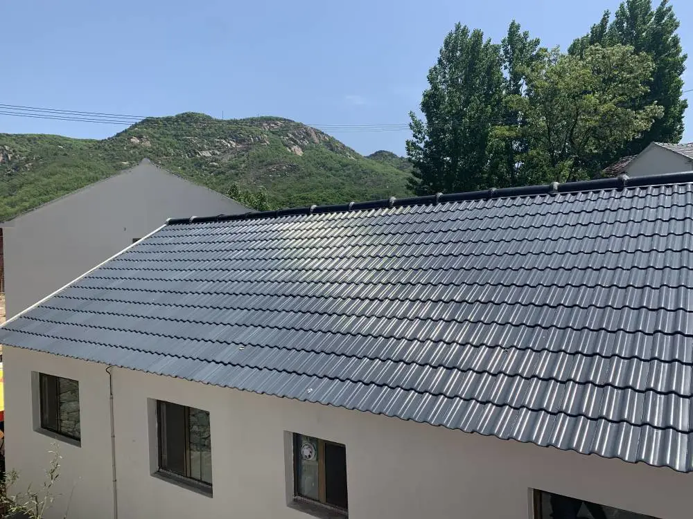洛阳嵩县/玫红连锁瓦 陶瓷民用屋面瓦 民用粘土瓦