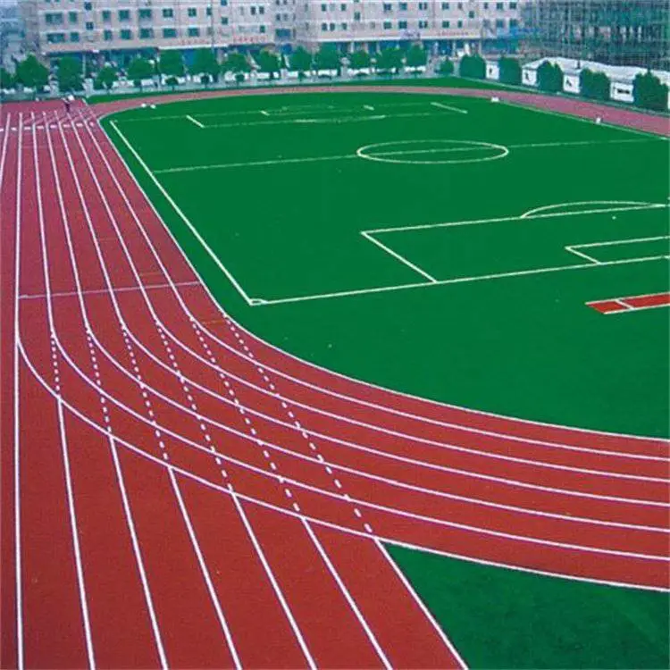 盘锦 预制型塑胶跑道 田径场塑胶跑道 校园塑胶跑道