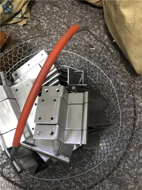 根据铝型材定制 带开启角度合页 不锈钢子母合页 加工