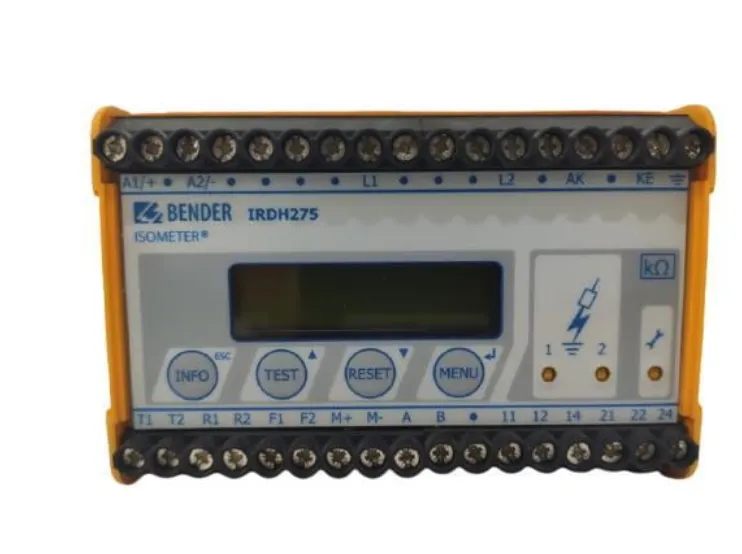 BENDER IRDH275B-435 绝缘测试仪 电阻测量仪 绝缘监视仪