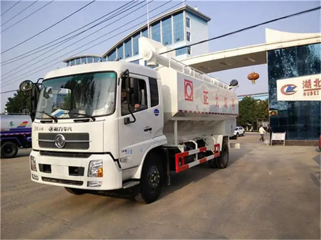 江淮***后六多功能饲料车-拉饲料汽车可拉不同饲l料