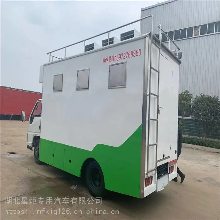 流动高端厢式宿营车车载系统供水车 流动高端厢式宿营车车载系统供水车