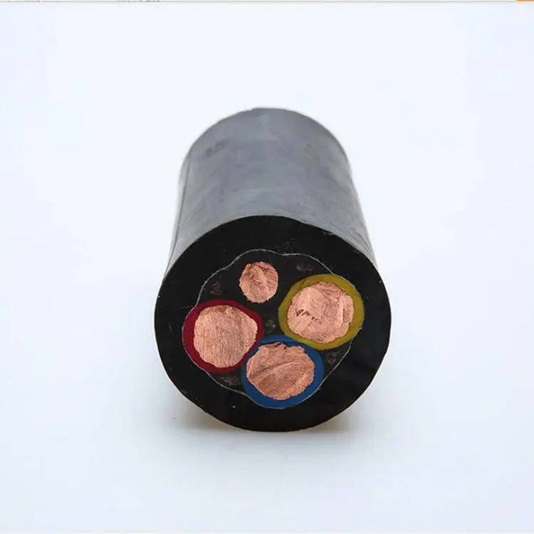 煤矿用移动屏蔽橡套软电缆MYP 1.9/3.3KV 煤安认证产品 阻燃型