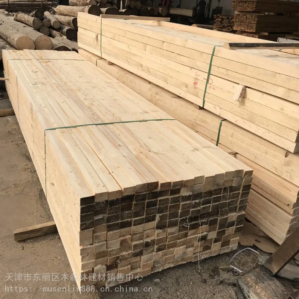 顺平木方厂家直销 博野方木多片锯 5×10建筑木方