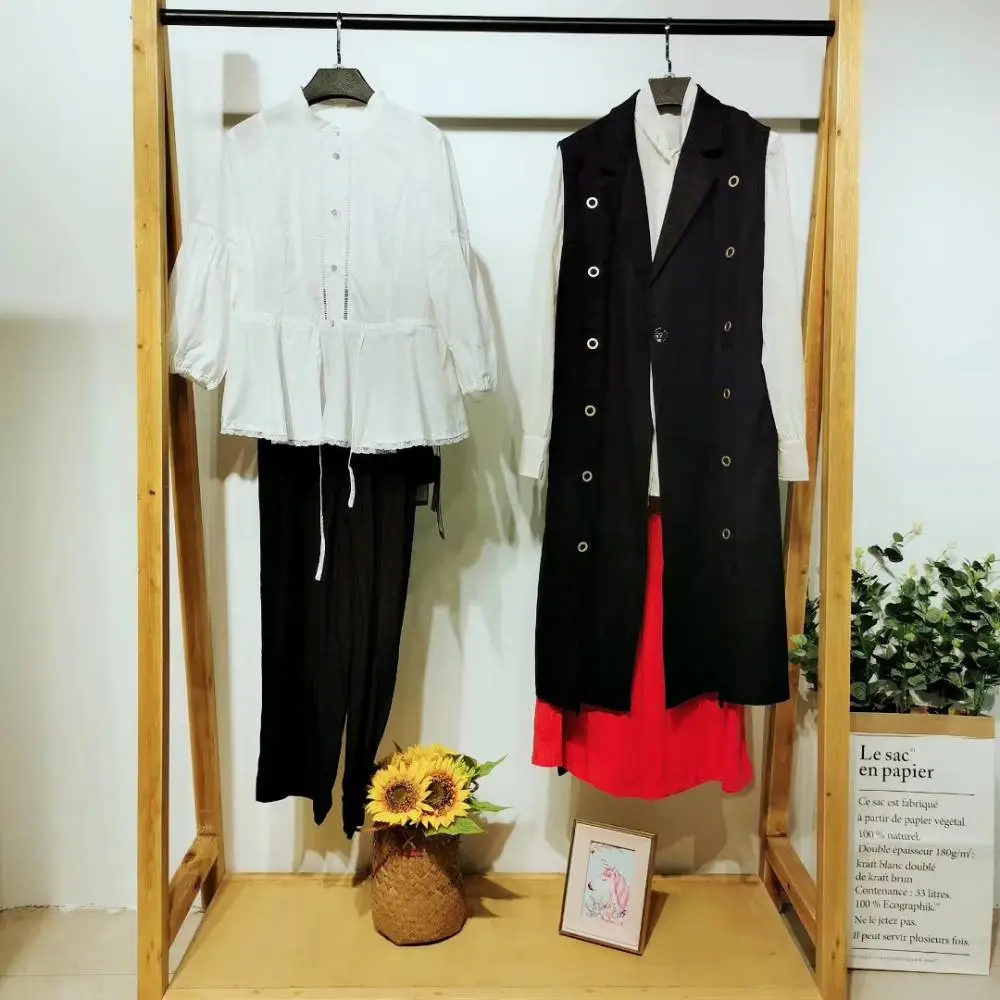 品牌折扣女装 春意阑珊 简约2020年春夏系列品牌【凯伦诗】淘宝快手直播货源