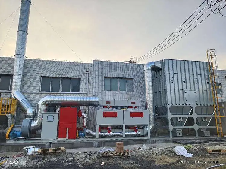 催化燃烧活性炭注塑机废气处理设备工业废气净化催化燃烧四川广元