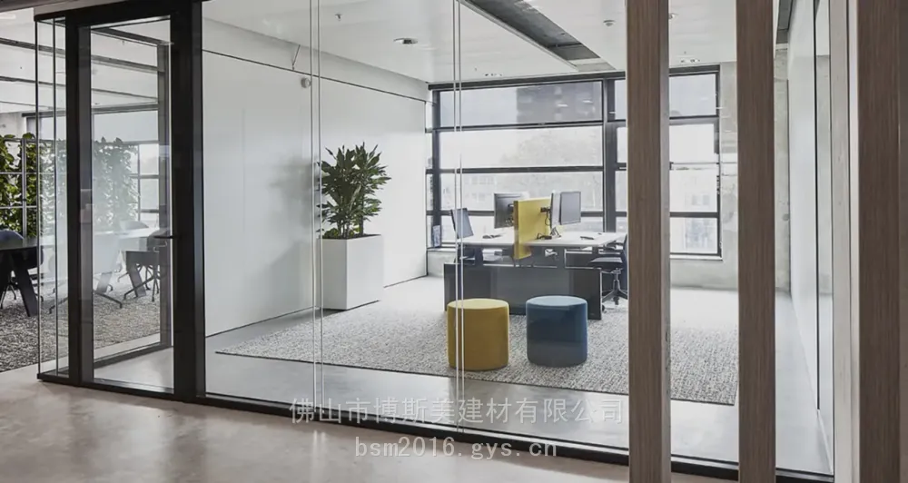 衡水108款全景双玻隔断108款单玻全景隔断厂家供应