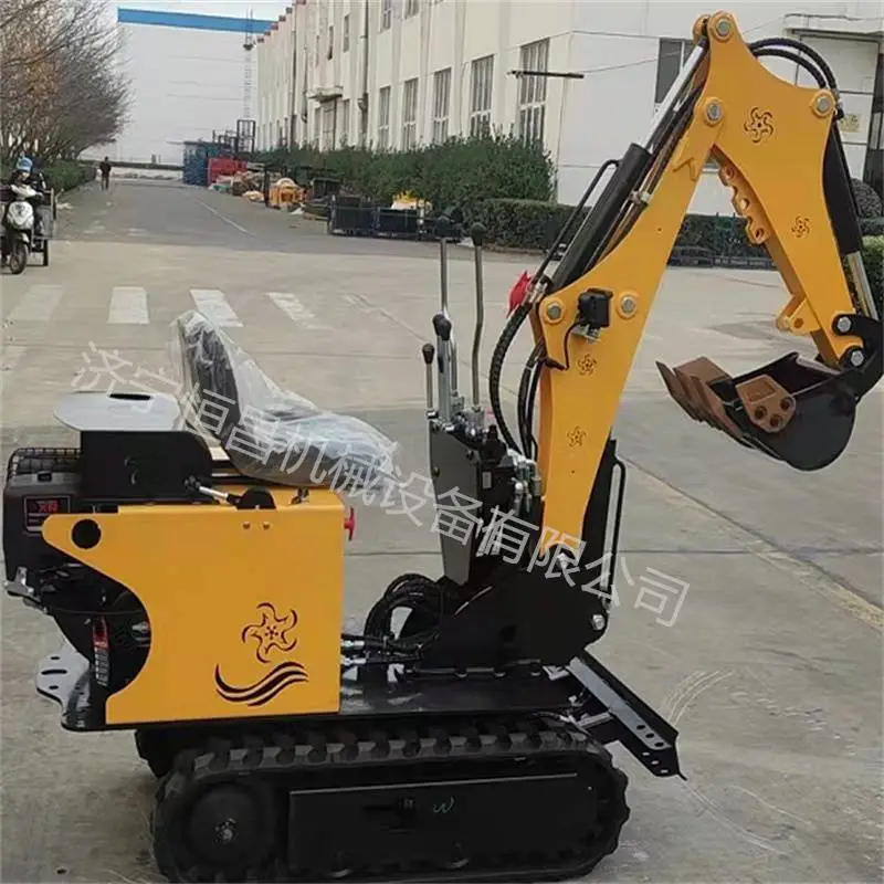 小型挖掘机 农用果园家用建设迷你挖沟钩机 08挖掘机