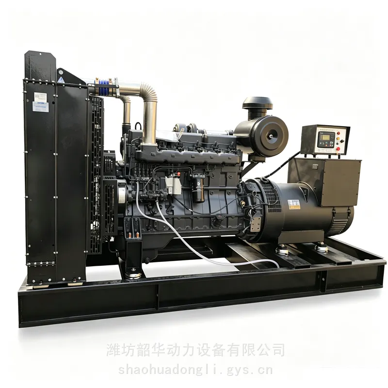 矿山用发电机 上柴400kw柴油发电机组 SC25G610D2 韶华动力报价