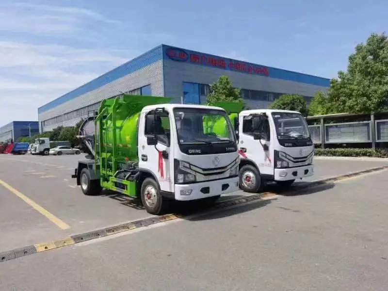 凯马蓝牌酒店厨余垃圾车带高压清洗