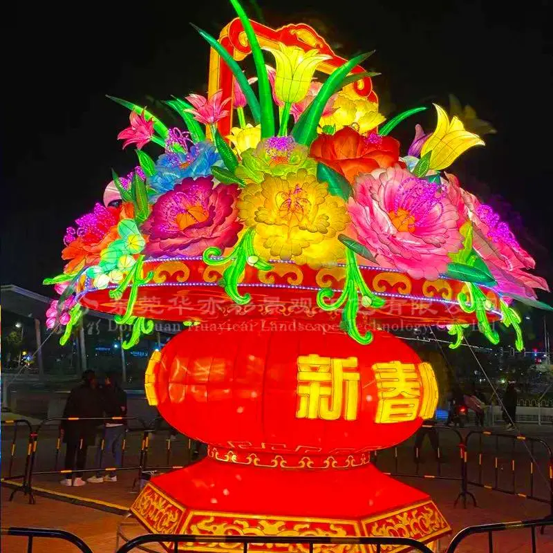 南充旅游区景点中秋节国庆节自贡花灯彩灯彩车彩船制造工厂产家
