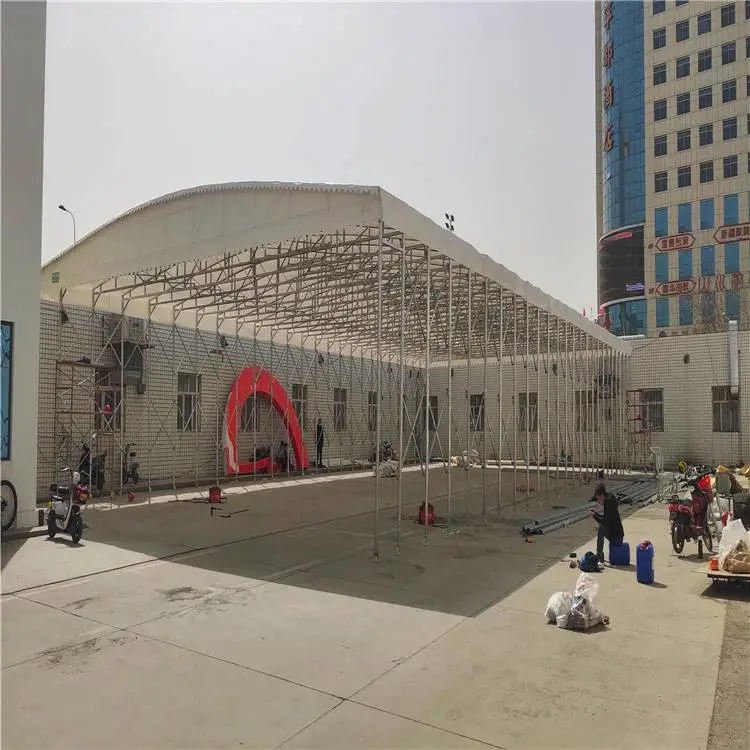 苏州沧浪 自动伸缩遮阳棚雨棚 大型活动仓库雨棚 抗风能力强