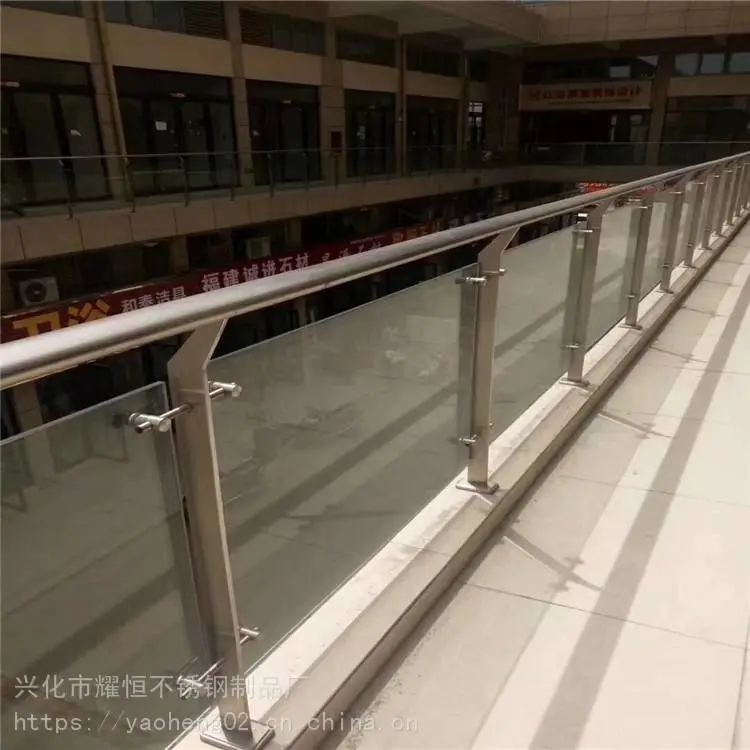 无锡昆山 不锈钢栏杆柱 阳台玻璃立柱 多重配件